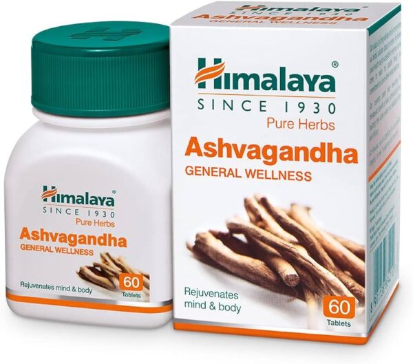 Himalaya Wellness Himalaya Ashwagandha Tablet | Stress Relief Supplement | Rejuvenates Mind & Body